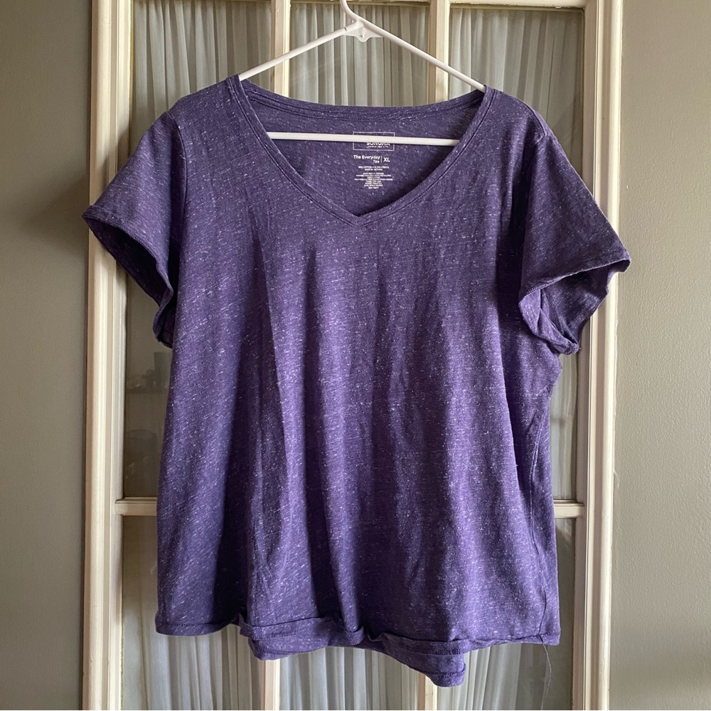 Sonoma purple everyday Vneck